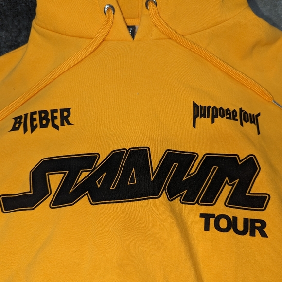 Justin Bieber Stadium Tour Hoodie  Women's SZ Large - Picture 5 of 10